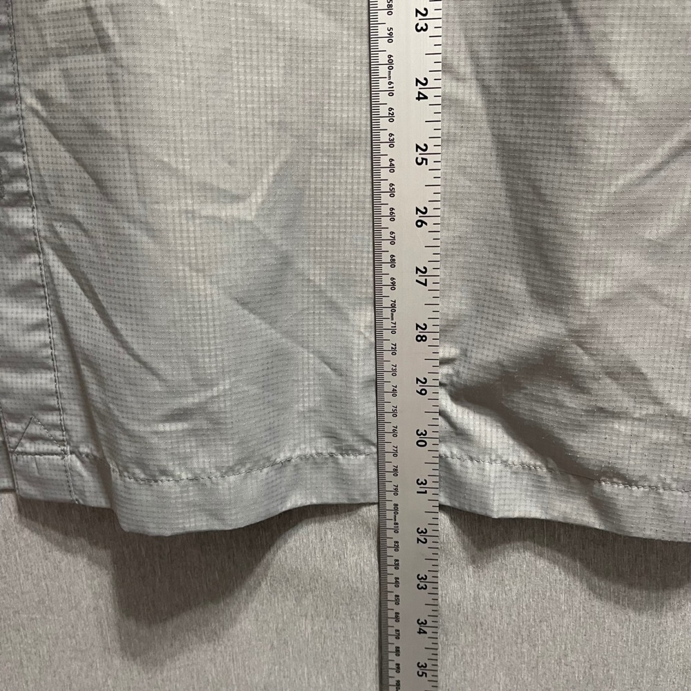 Habit Fishing Shirt 2XL Gray Solar-Factor UPF 40+ Vented Long Sleeve Gorpcore - Picture 3 of 9